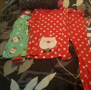 Girls pjs 4t and 5 used clothes